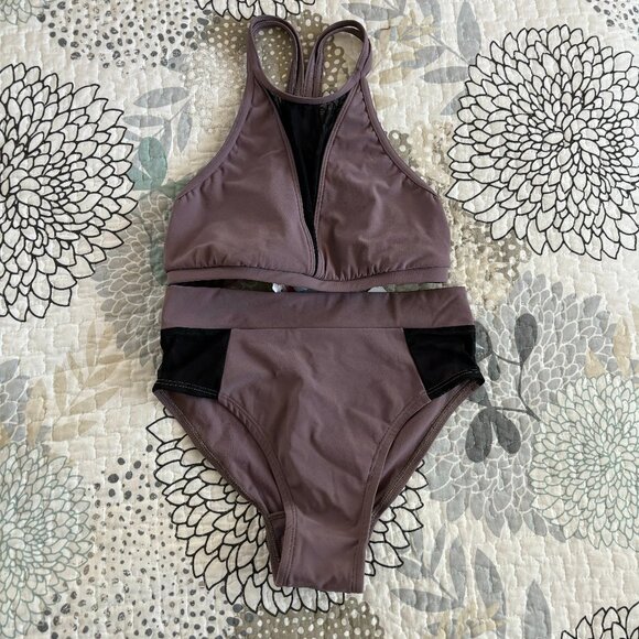 NWOT Dragonfly Mesh Set - Lilac,Size S